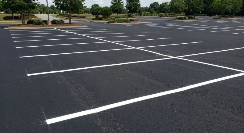 Asphalt Striping in Gwinnett County, GA