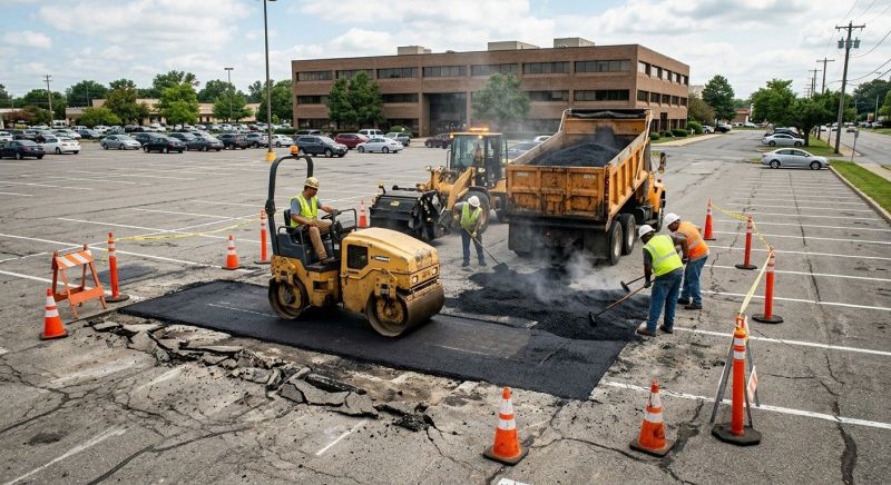 Church Parking Lot Repair in San Diego, CA