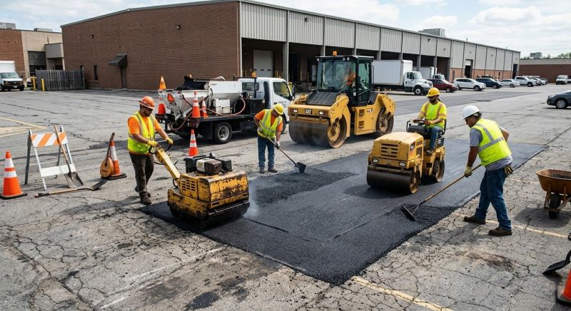 Church Parking Lot Repair in Conway, AR