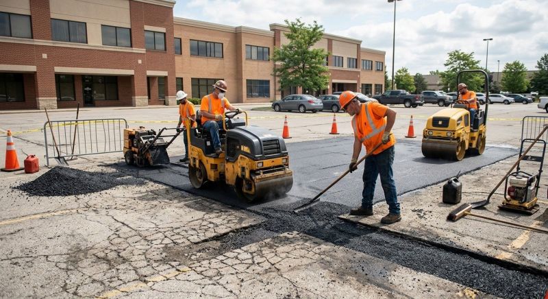 Commercial Asphalt Repair in Savannah, GA