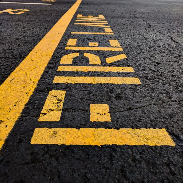 Fire Lane Marking