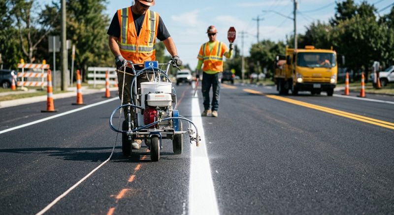 Asphalt Marking in Katy, TX