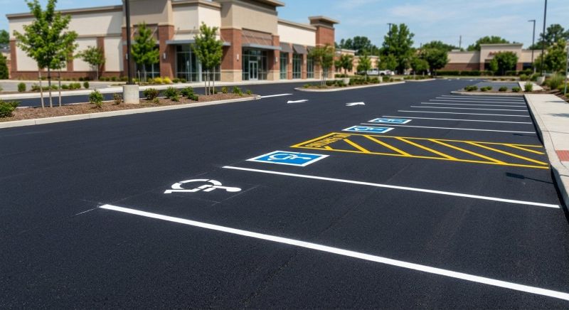 Asphalt Marking in Hilton Head Island, SC