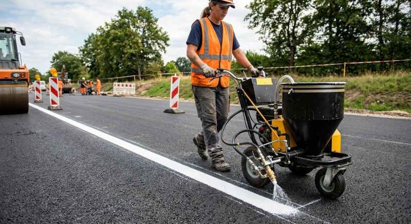 Asphalt Marking in Savannah, GA