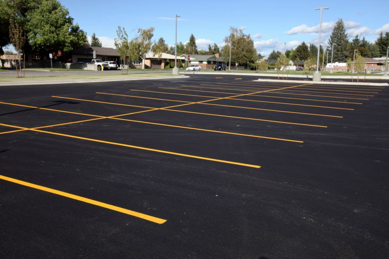 Asphalt Painting in Palm Springs, CA