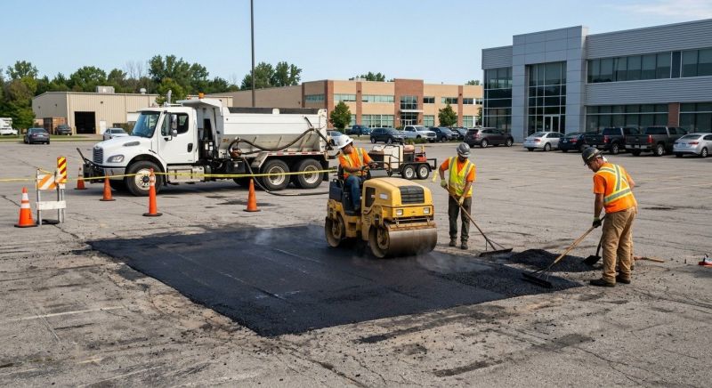 Asphalt Parking Lot Repair in Fort Smith, AR