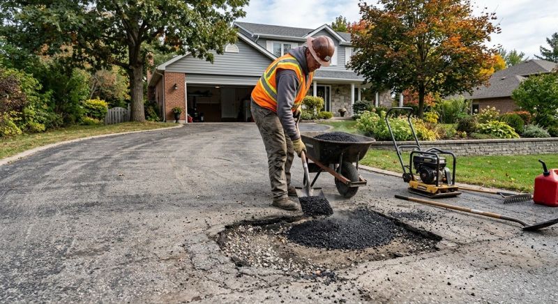 Asphalt Pothole Repair in Little Rock, AR