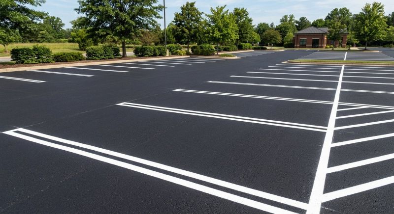 Asphalt Striping in Orange County, CA