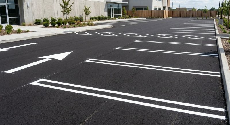 Asphalt Striping in Canton, GA