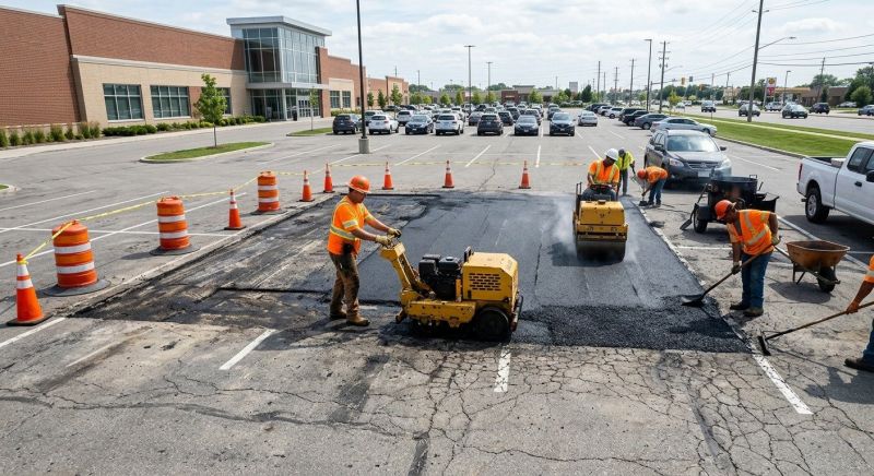 Church Parking Lot Repair in Hilton Head Island, SC
