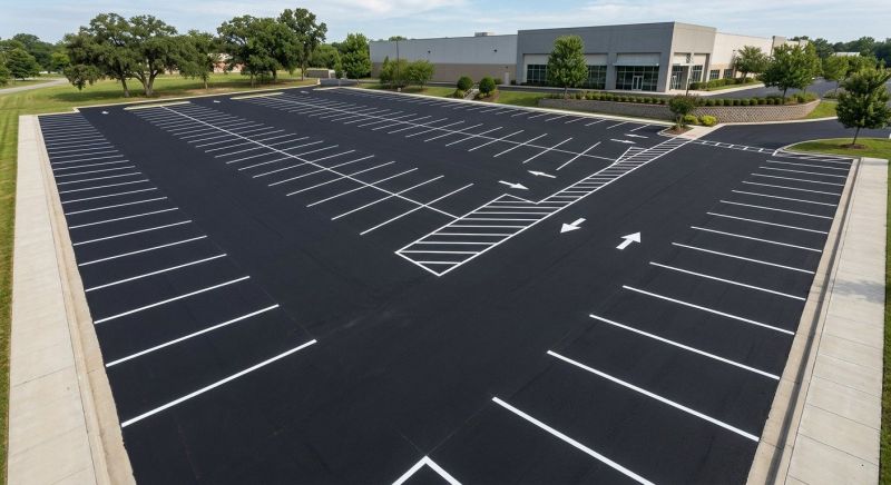 Church Parking Lot Striping in Savannah, GA