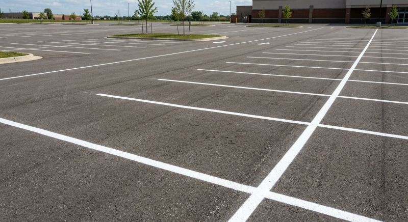 Commercial Asphalt Painting in Savannah, GA
