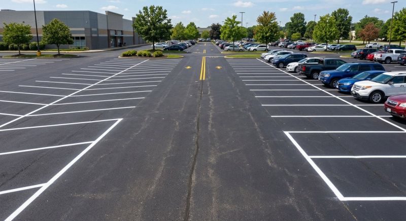 Commercial Asphalt Painting in Los Angeles, CA