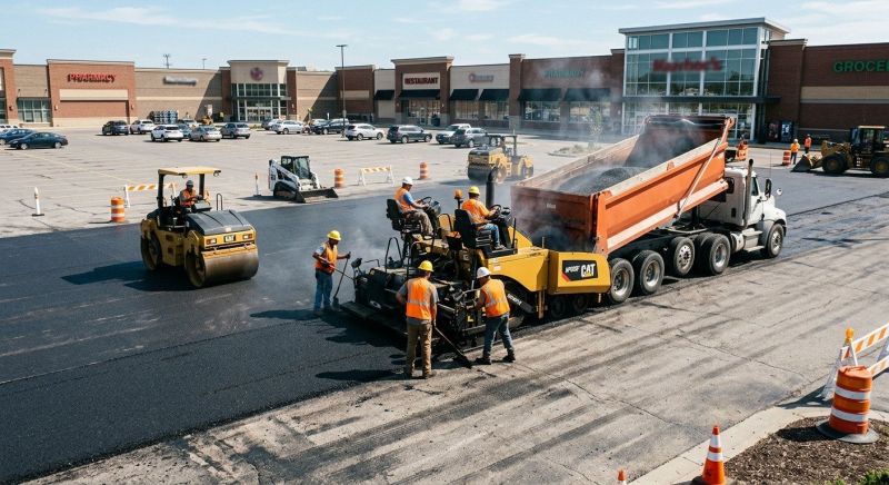 Commercial Asphalt Resurfacing in Savannah, GA