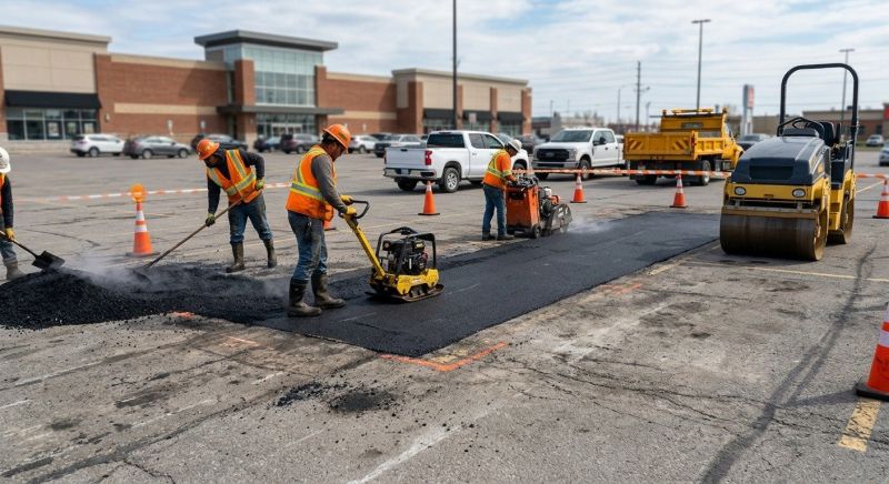 Commercial Paving Repair in Palm Springs, CA