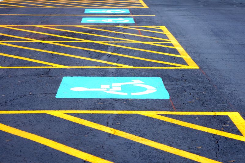 Disability Parking Marking in Savannah, GA
