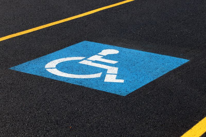 Disability Parking Marking in Savannah, GA