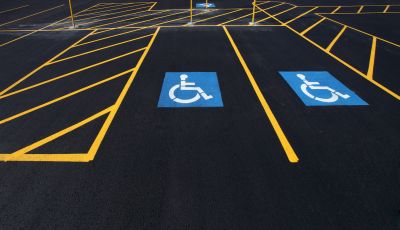 Disability Parking Marking in Los Angeles, CA