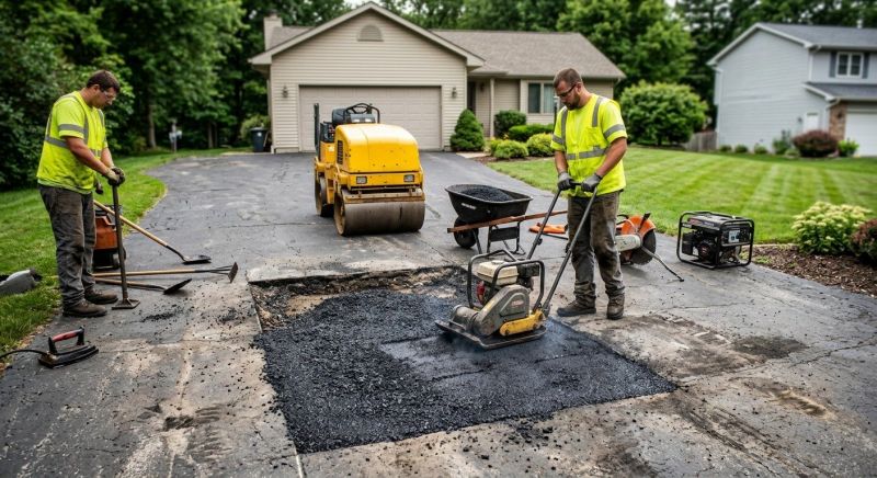 Driveway Paving Repair in Savannah, GA