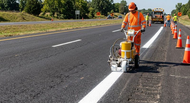 Line Striping Service in Palm Springs, CA