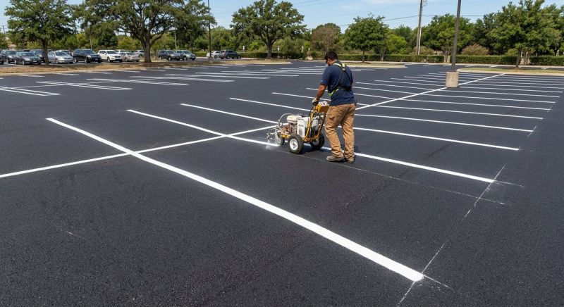 Line Striping Service in Katy, TX