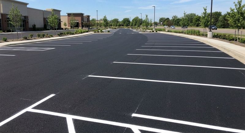 Parking Area Striping in Houston, TX
