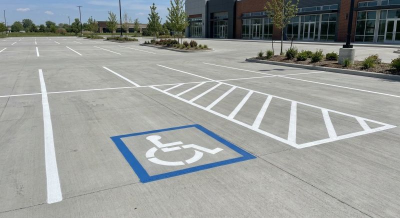Parking Garage Striping in Hilton Head Island, SC