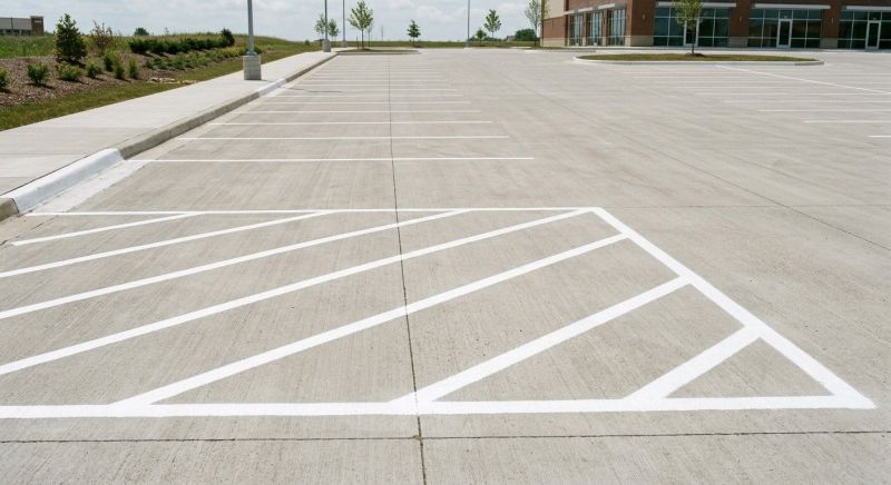 Parking Garage Striping in Gwinnett County, GA