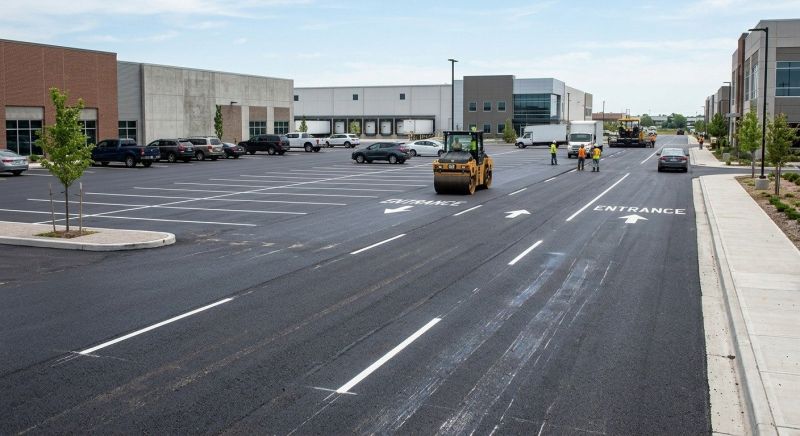 Parking Lot Asphalting in Little Rock, AR