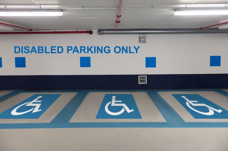 Parking Space Marking in Katy, TX