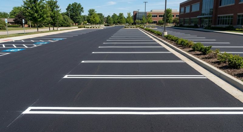 Parking Space Marking in Canton, GA