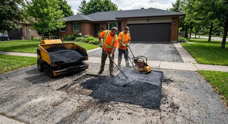 Paved Driveway Repair in Little Rock, AR